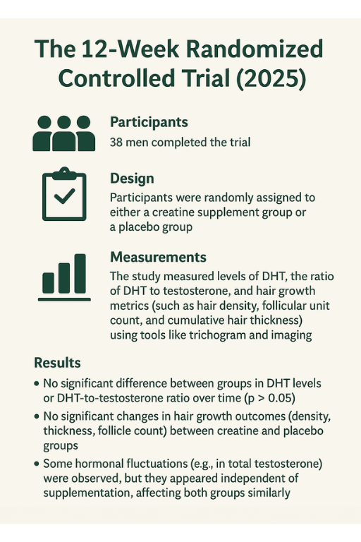 Summary of a 12 week study on creatine(2025).